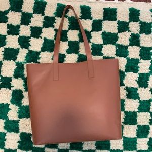 Everlane Brown Leather Tote Bag